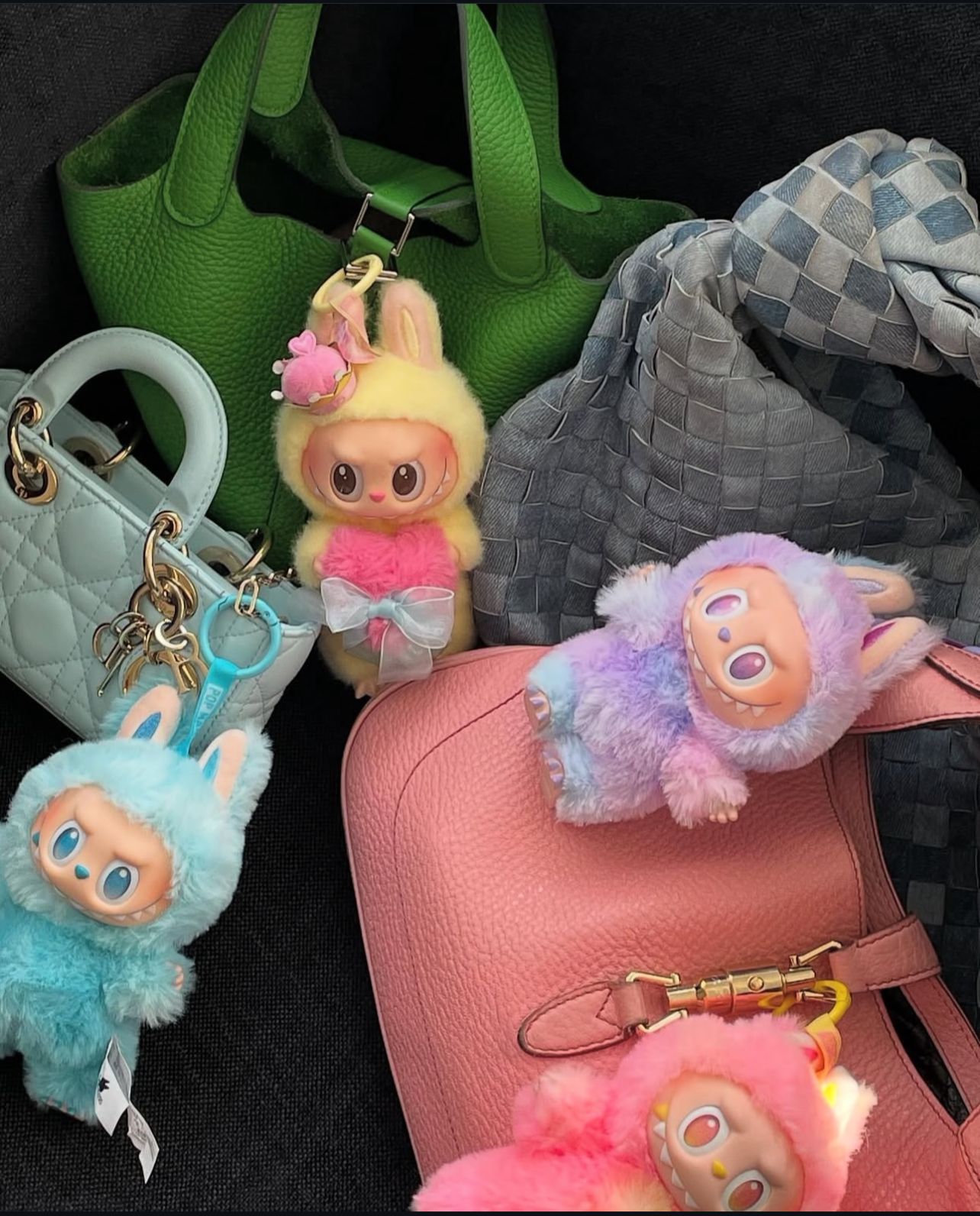 Labubu Big Into Energy Monster Plush Keychain Blind Box